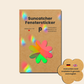 Sonnenfänger Fenster Narzisse, Regenbogen Aufkleber
