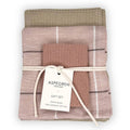 Geschirrtuch, Spüllappen - 3er Set rosa/beige