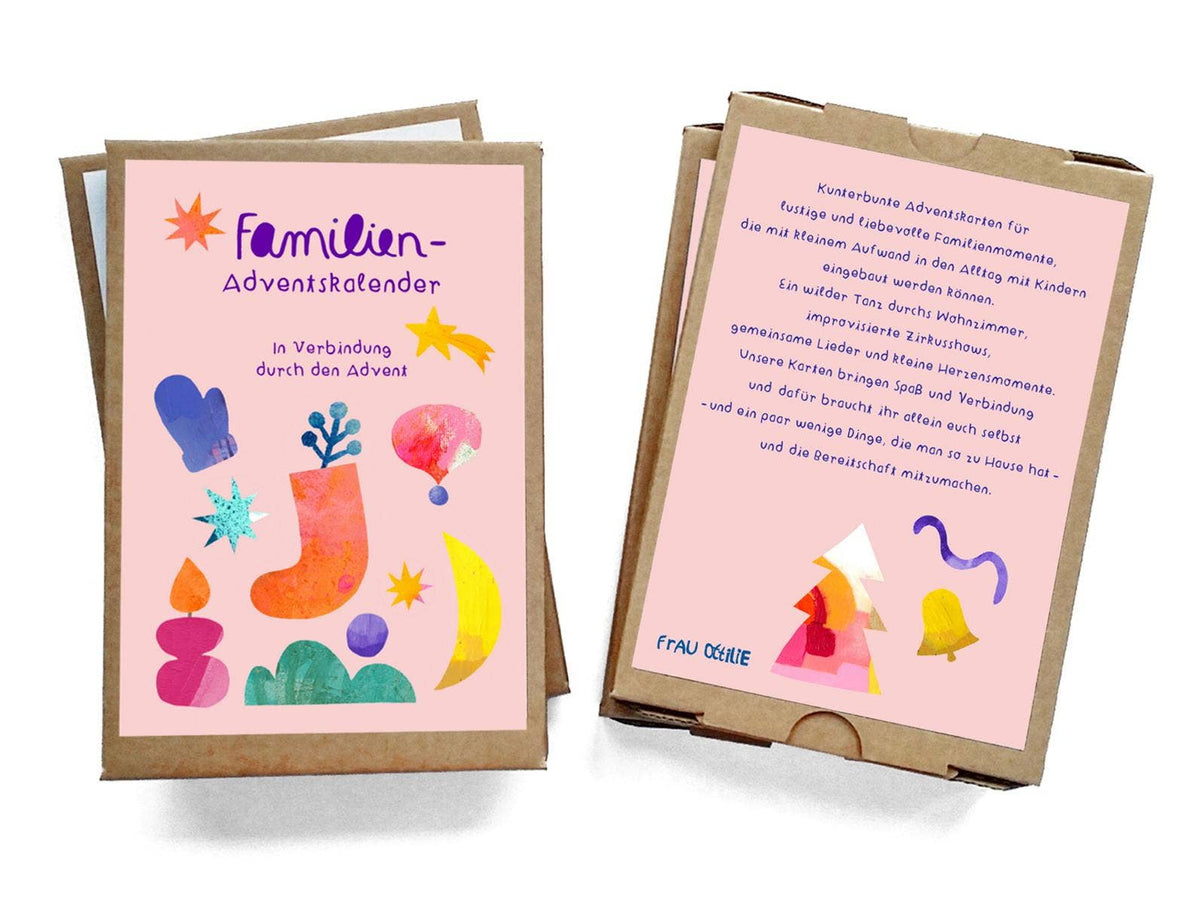 Adventskalender Karten *Familienadventskalender*