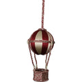 Hänger, Christbaumschmuck, Heißluftballon Rot Weiß