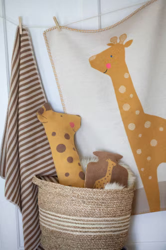Babydecke Giraffe