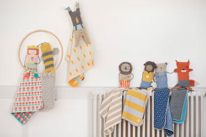 Babydecke in Kuscheltier - Prinzessin