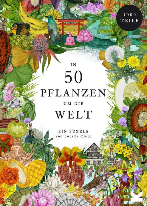 Puzzle In 50 Pflanzen um die Welt