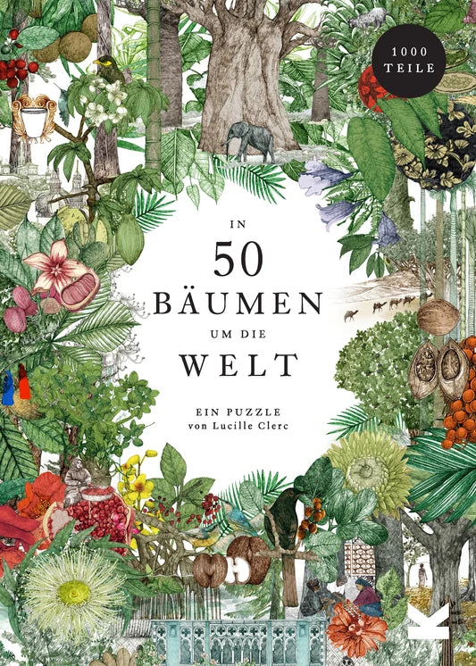 Puzzle In 50 Bäumen um die Welt