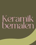 12.11.2026, 19:00 Uhr - Workshop Keramik bemalen "Plätzchenteller 26x16cm"