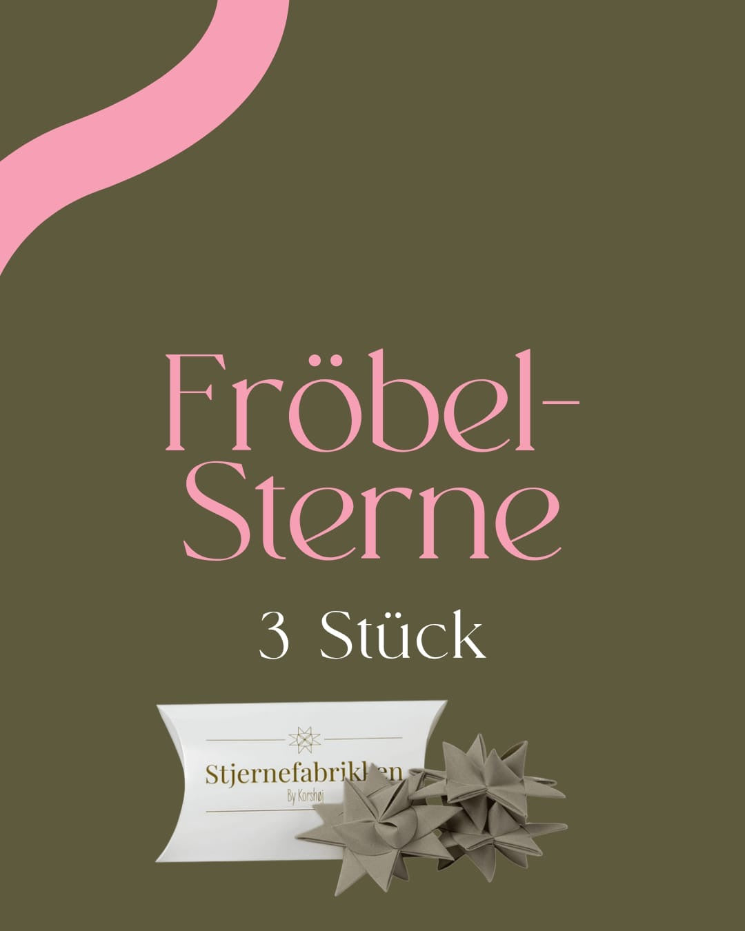9.12.2026, 19:00 Uhr - Workshop "Fröbel-Sterne" 3 Stück