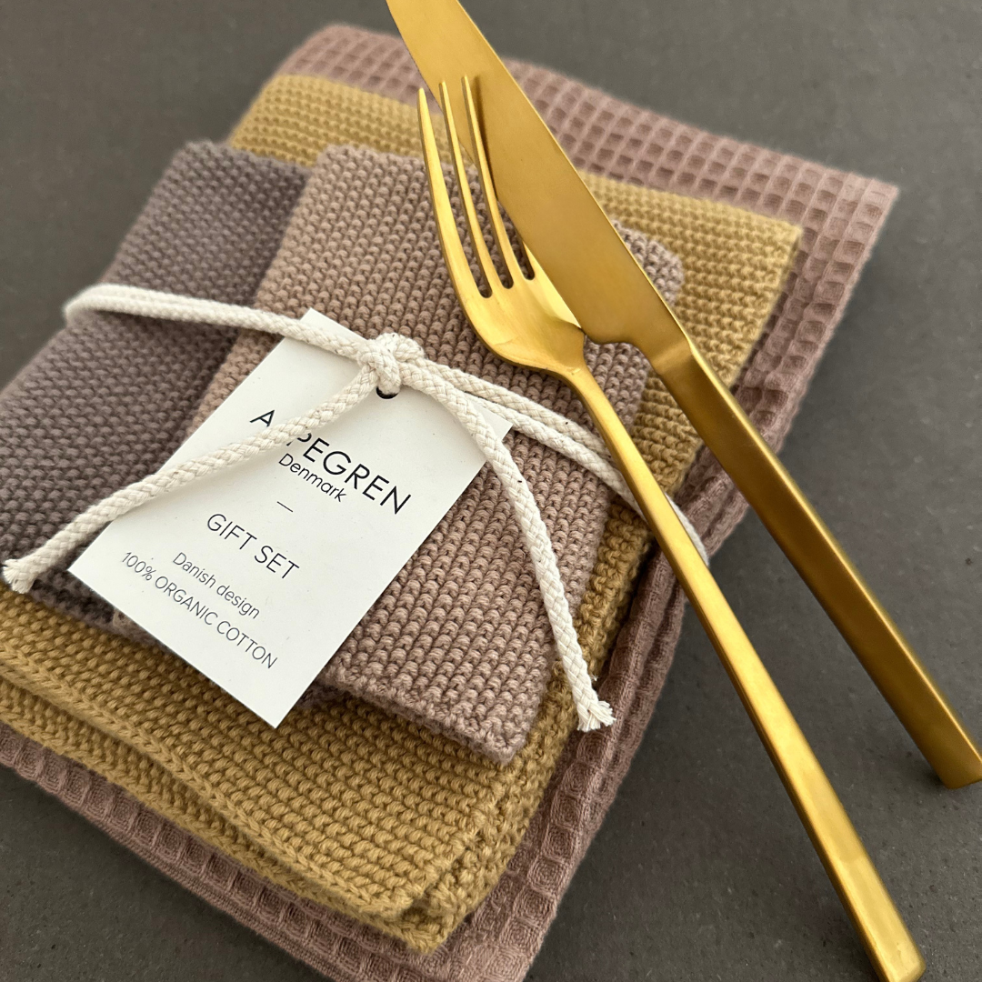Geschirrtuch, Handtuch, Spüllappen - 4er Set