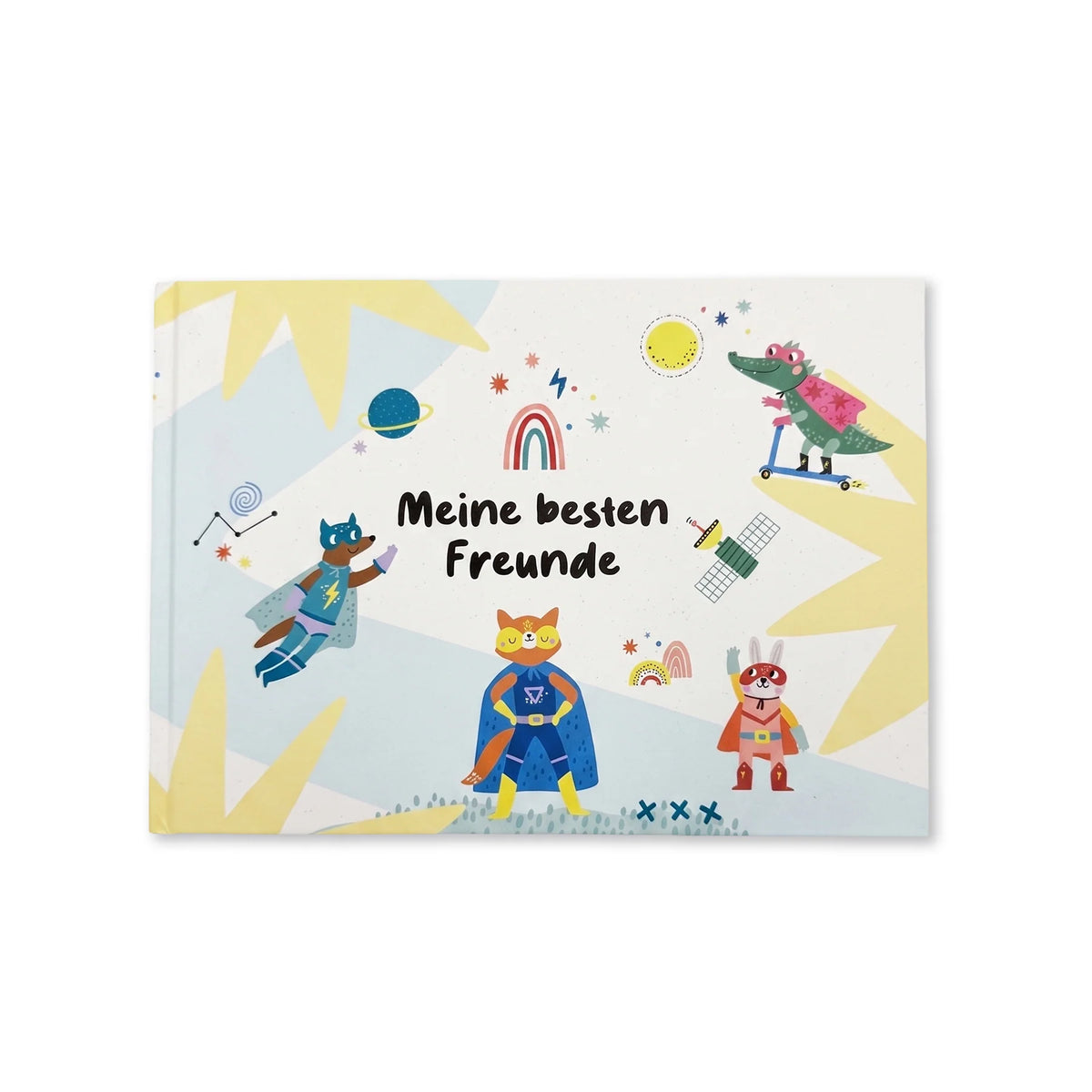 Freundebuch Buch Blau