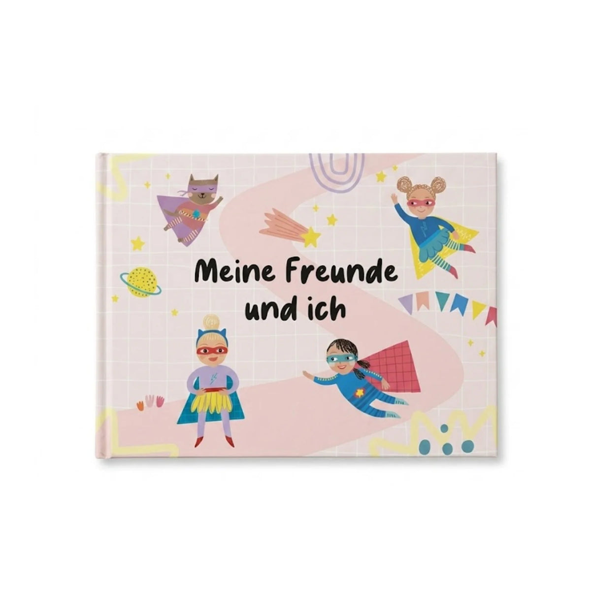 Freundebuch Buch Rosa