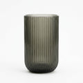 Glas / Trinkglas mit Rillen