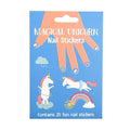 Nagel-Sticker Einhorn