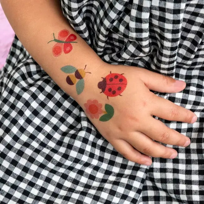 Tattoos Kinder Marienkäfer